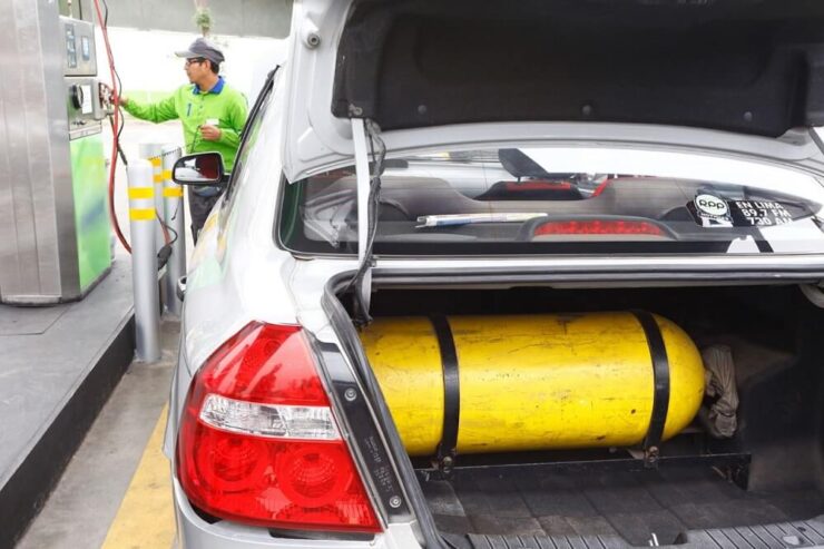 Estación de carga de GNV